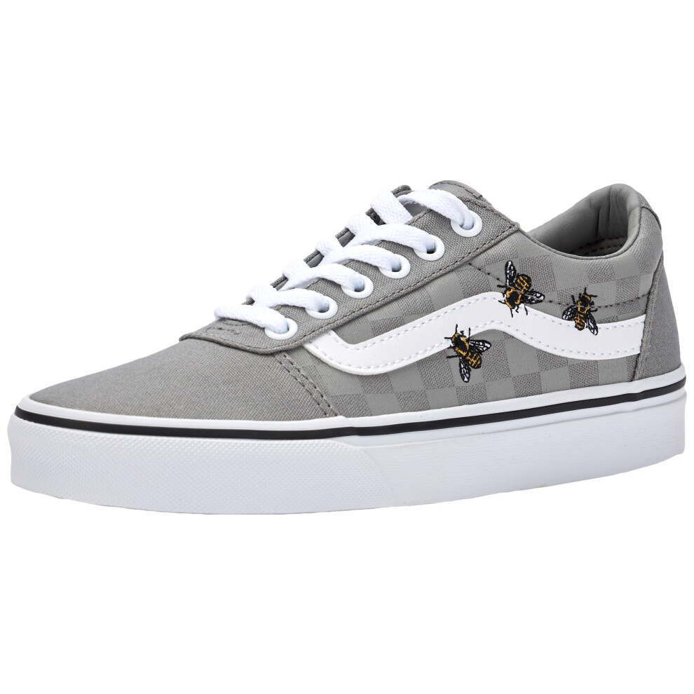 Vans Unisex Ward Canvas Material Shoes - Bees Design - Lace up Closure