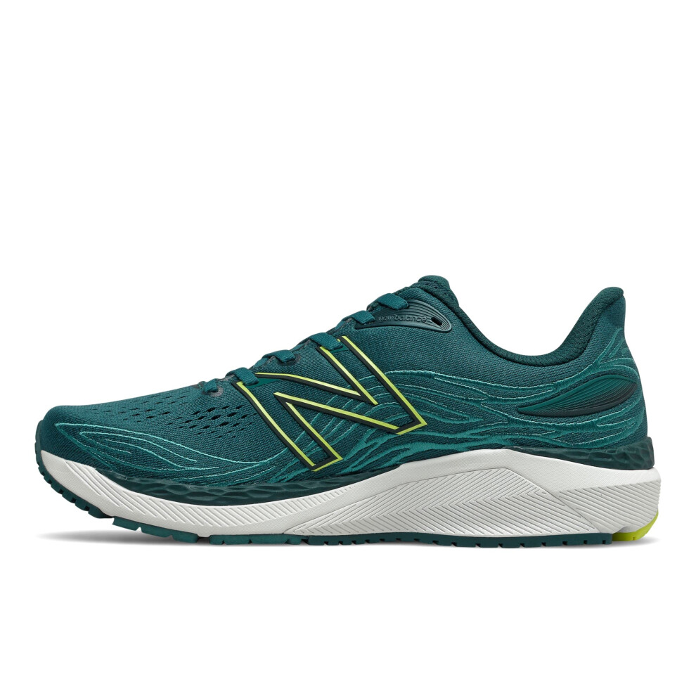 New Balance Men's Fresh Foam X 860 V12 Running Shoe  Mountain Teal/Sul