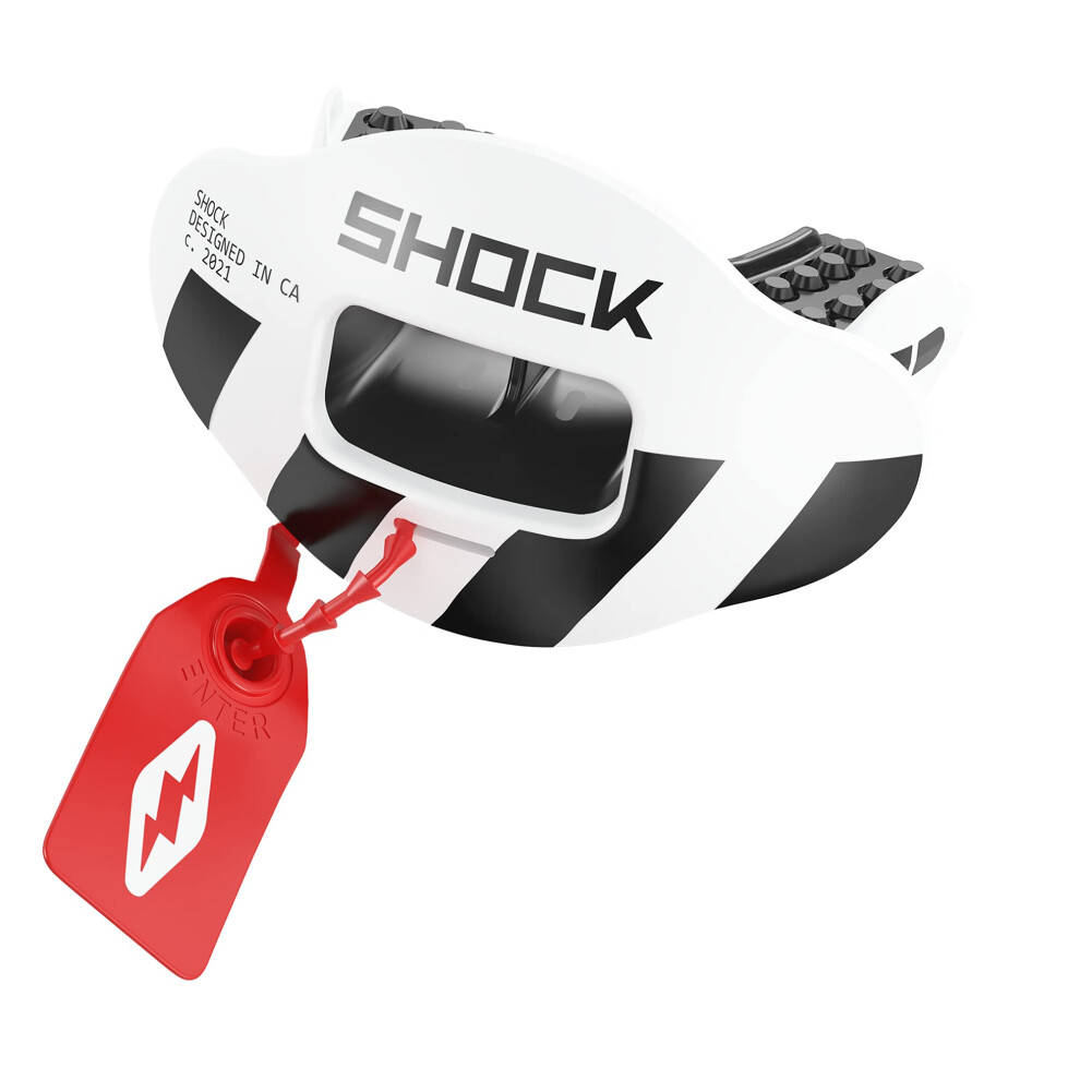 Shock Doctor SD10320-20030-OSFA Max Airflow Lip Guard - 3D Tether Conc