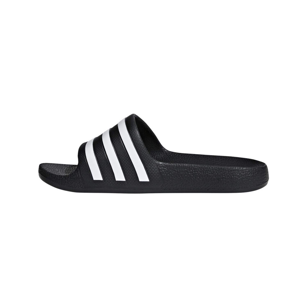 adidas Adilette Aqua Slides (ToddlerLittle KidBig Kid) BlackWhiteBlack