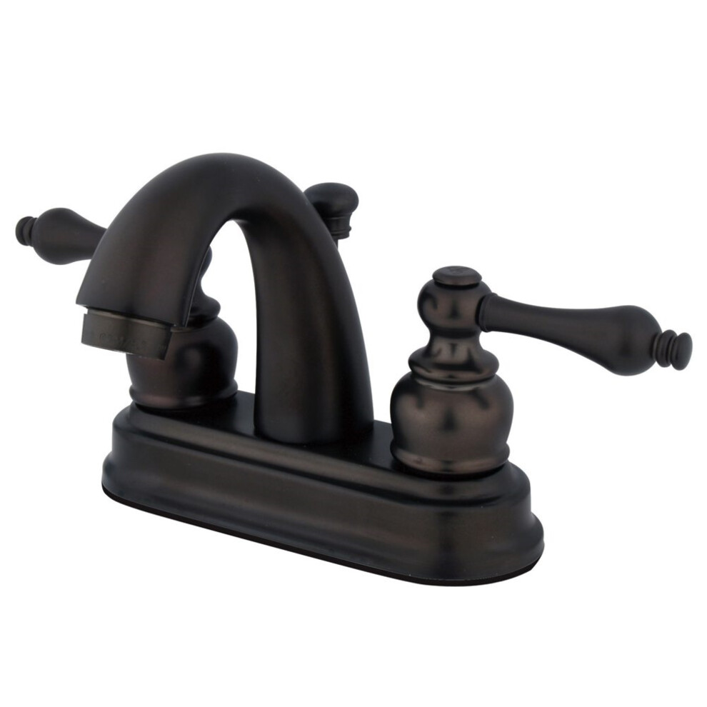 Kingston Brass Kb5615al Restoration 4 In. Centerset Bathroom Faucet O