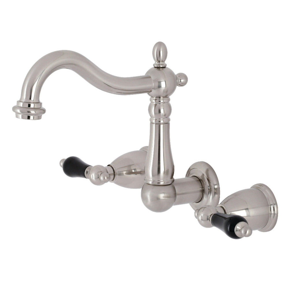 Kingston Brass KS1258PKL Duchess Two-Handle Wall Mount Bathroom Faucet