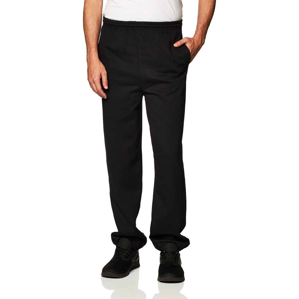 Gildan Men's Fleece Elastic Bottom Sweatpants with Pockets  Style G181