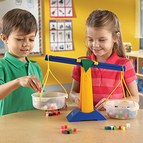 Learning Resources Learning Resources Pan Balance Jr  Science Class Experiments  Measurem 1