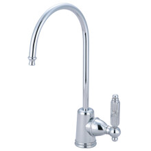 Kingston Brass KS7191GL Georgian Enhandlad Vattenfilterkran, Polerat Krom