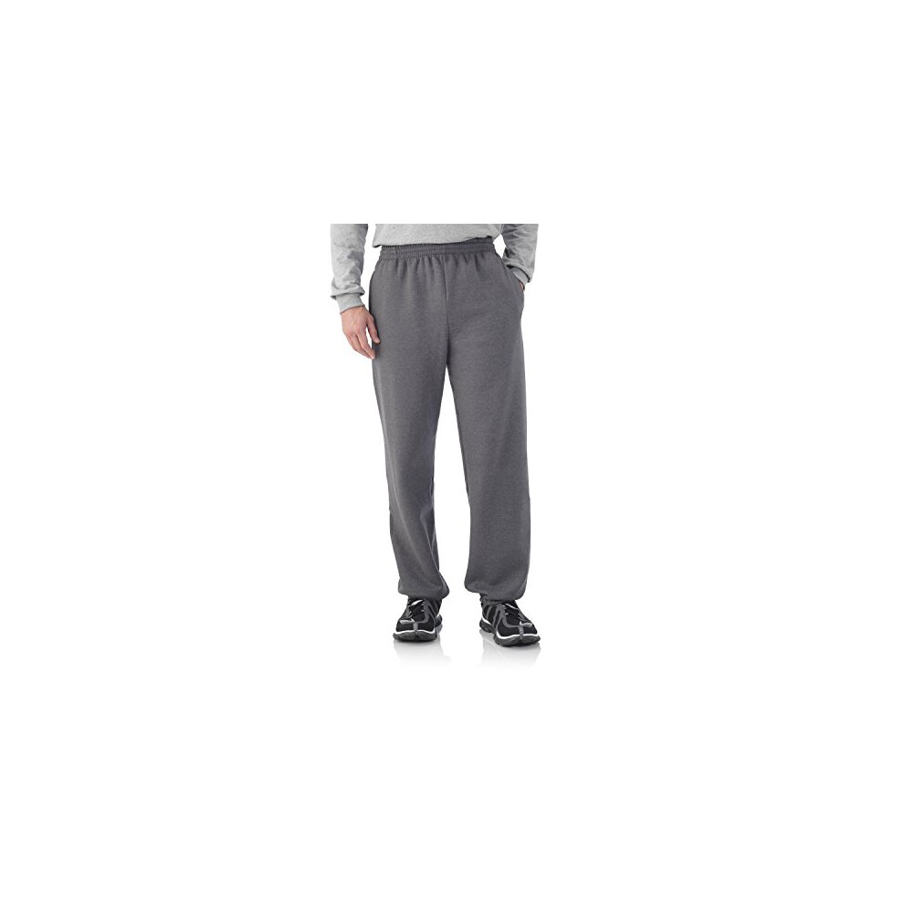 Fruit of the Loom Best Collection Mens Fleece Elastic Bottom Pant Smal