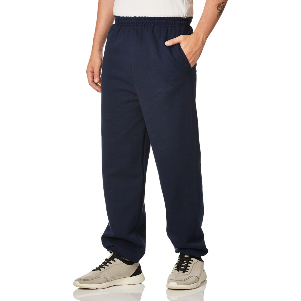 Gildan Men's Fleece Elastic Bottom Sweatpants with Pockets  Style G181