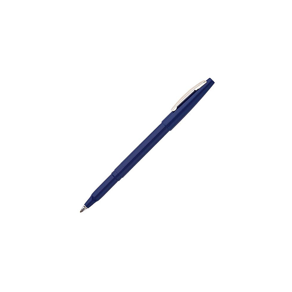 Pentel Rolling Writer Pen  0.8 Millimeter Cushion Ball Tip  Blue Ink