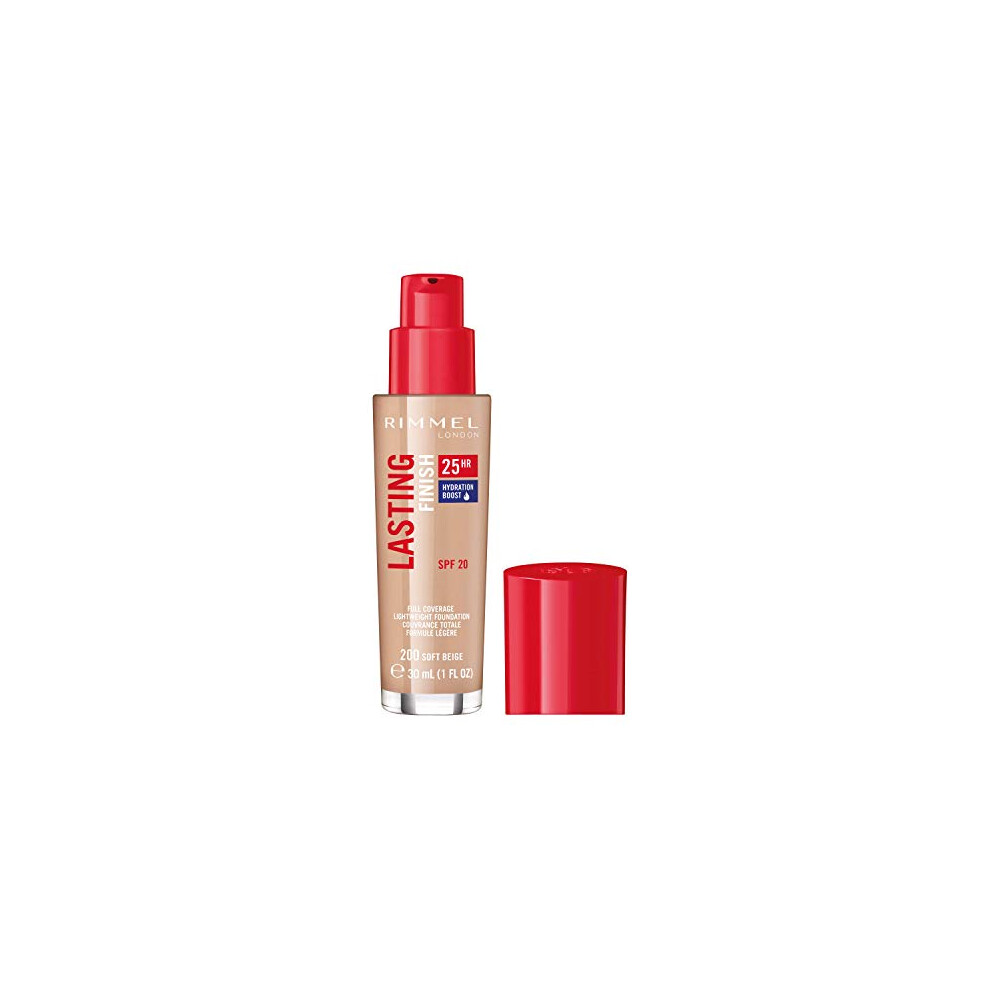 Rimmel Lasting Finish 25 Hour Foundation with comfort Serum  SPF 20  2