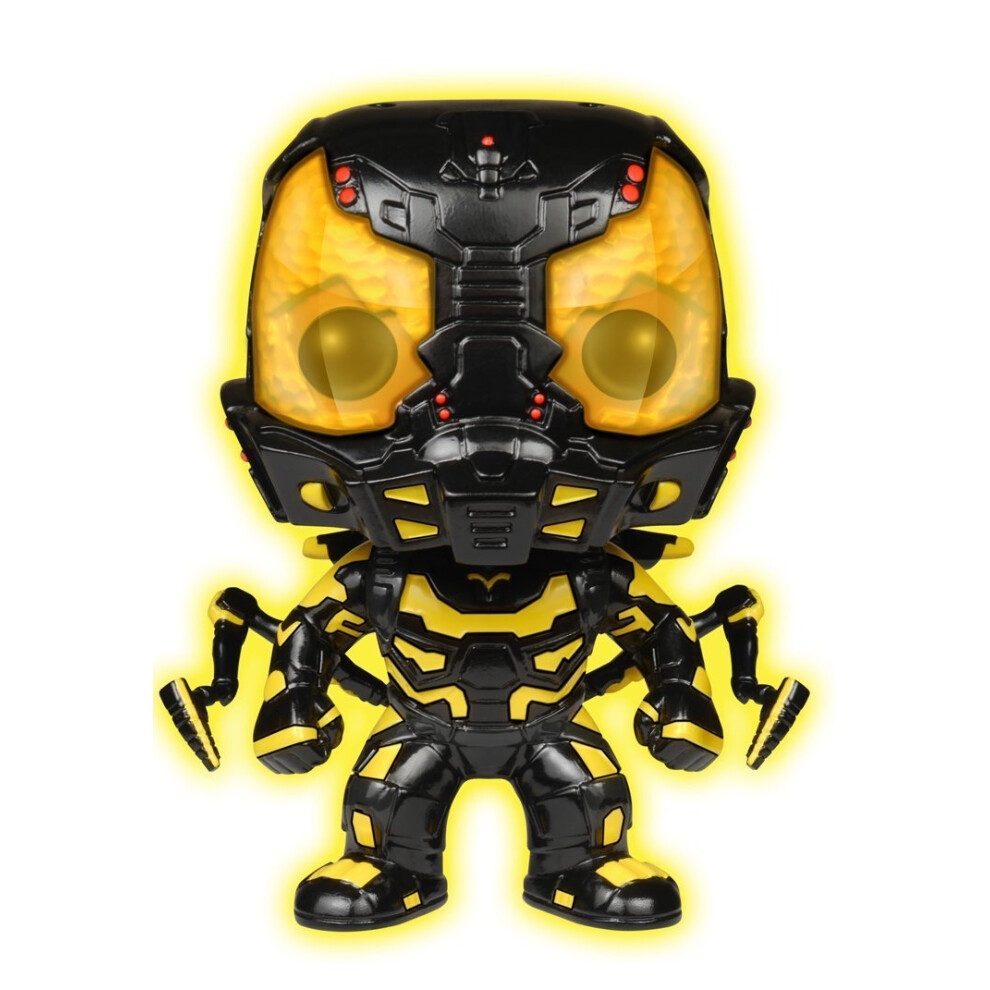 Funko POP Movies: Ant-Man Glow in The Dark Yellow Jacket Action Figure