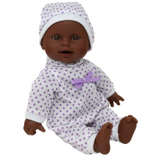 11 inch Soft Body African American Newborn Baby Doll in Gift Box - Dol