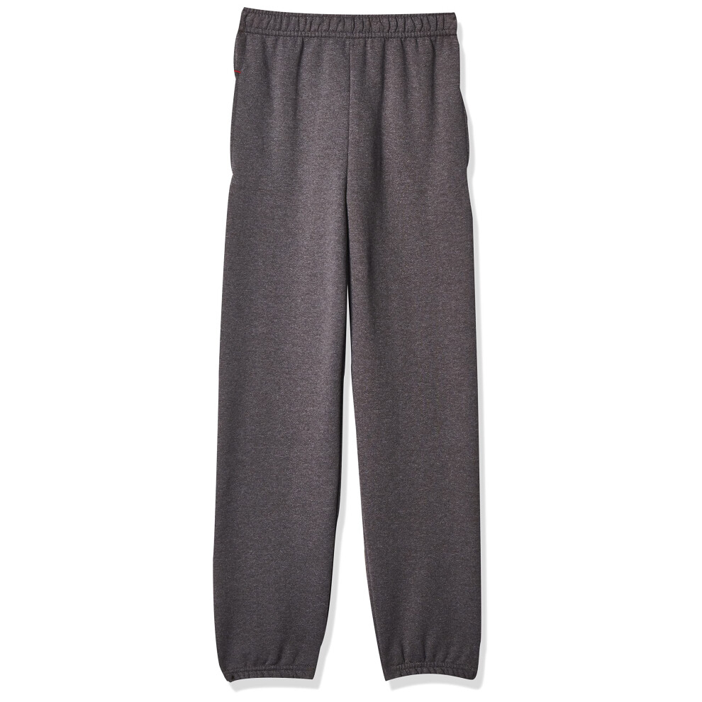 Fruit of the Loom boys Fleece Vest & Sweatpants  Sweatpants - Charcoal