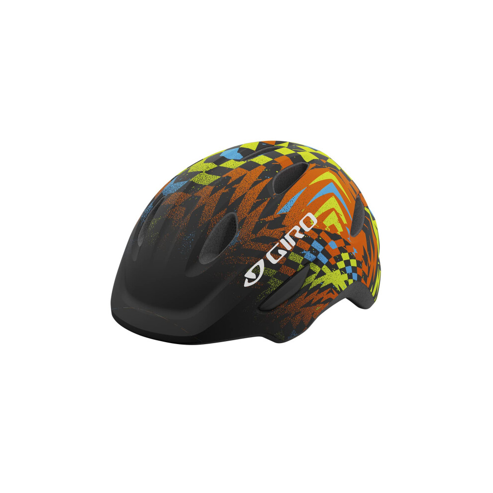 giro Scamp Youth Recreational cycling Helmet - Matte Black check Fade