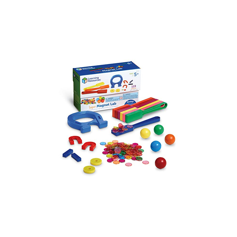 Learning Resources Super Magnet Lab Kit  STEM Toy  Critical Thinking