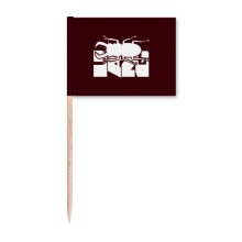 Insect Harm Fear Animal Unicorn Toothpick Flags Marker Topper Party Decoration