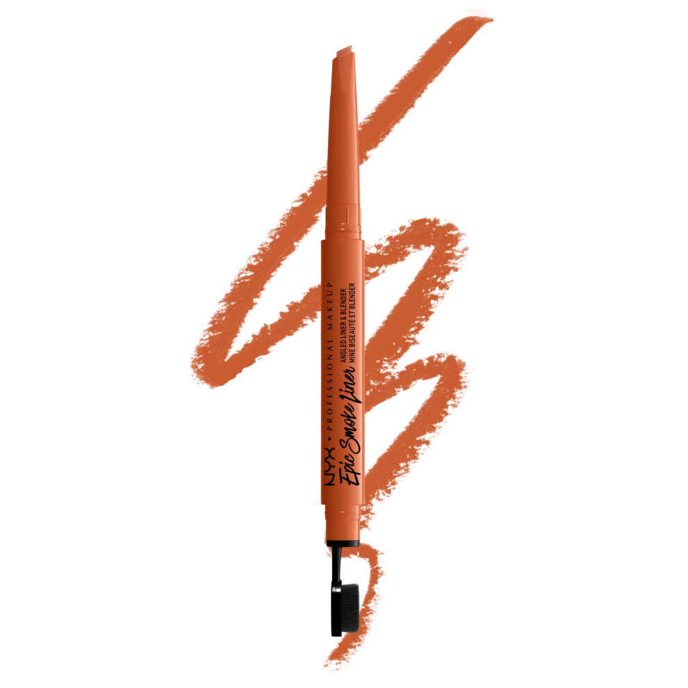 NYX PROFESSIONAL MAKEUP Epic Smoke Liner  Vegan Smokey Eyeliner - Fired Up (Burnt Orange)