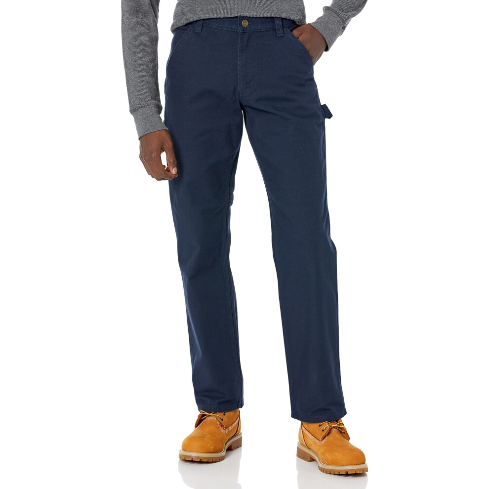 Carhartt mens Rugged Flex Relaxed Fit Duck Dungaree Work Utility Pants