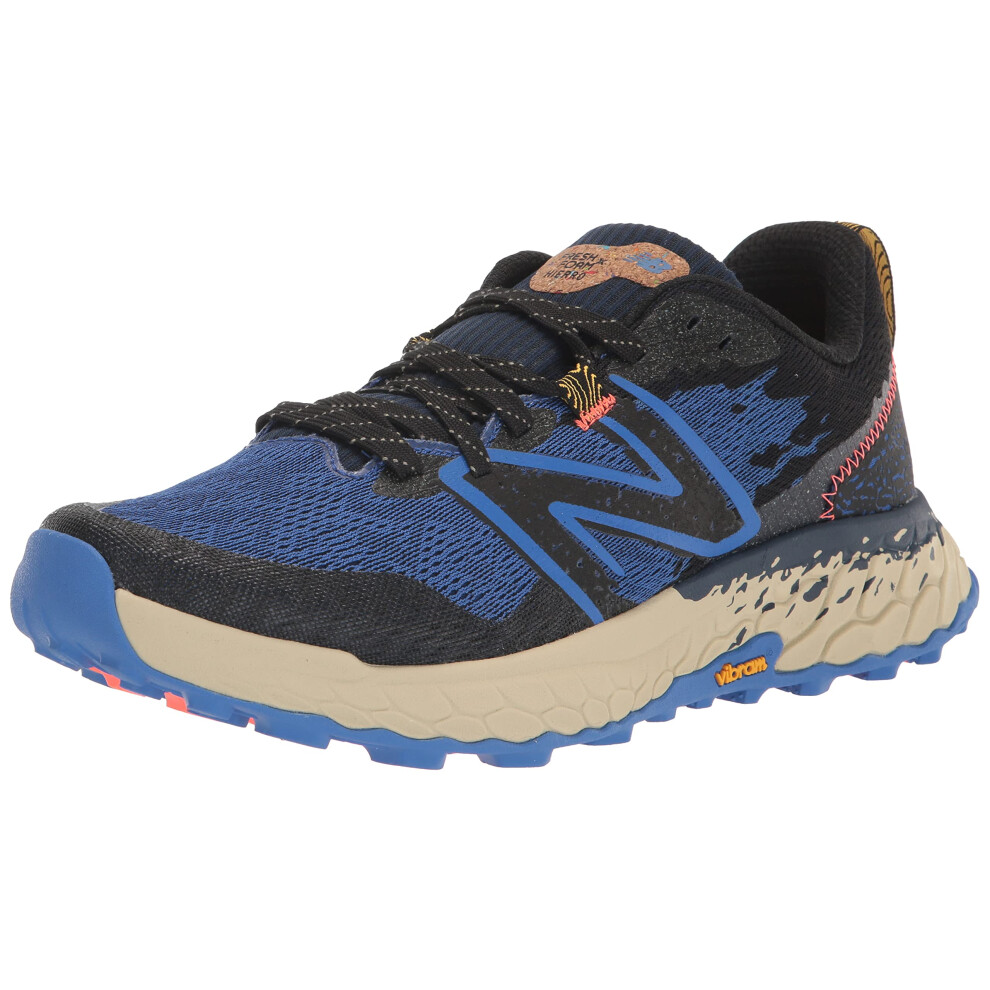 New Balance Men's Fresh Foam X Hierro V7 Running Shoe  Nb Navy/Black/B