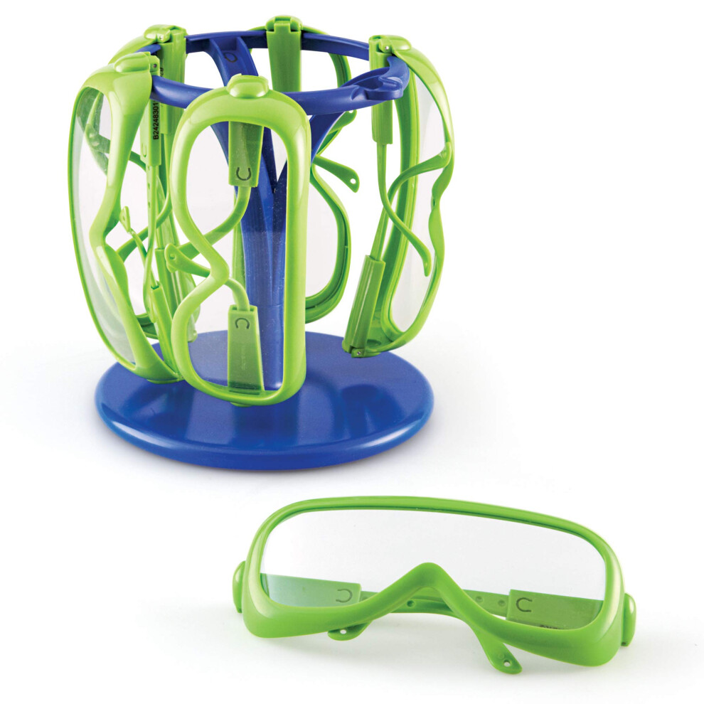 Learning Resources Science Safety Glasses with Stand  Preschool Scienc