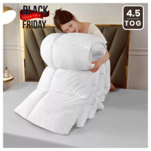 (4.5 Tog, King) Hotel Quality Duvet Tog Quilt Single Double King