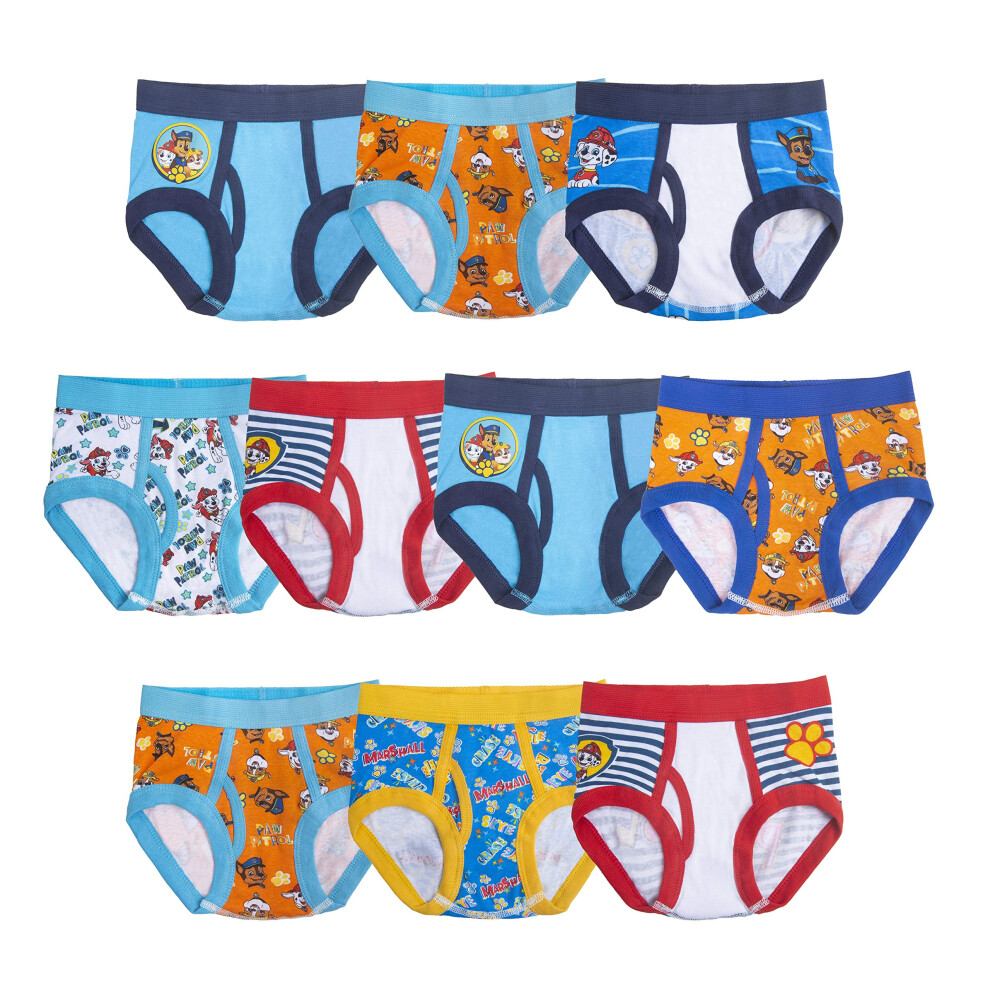 Paw Patrol 100% combed cotton Briefs and Boxer Briefs  5PK 7PK or 10PK