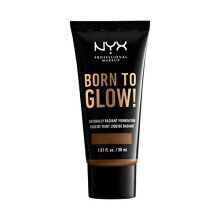 NYX PROFESSIONAL MAKEUP Born To glow Naturally Radiant Foundation  Med
