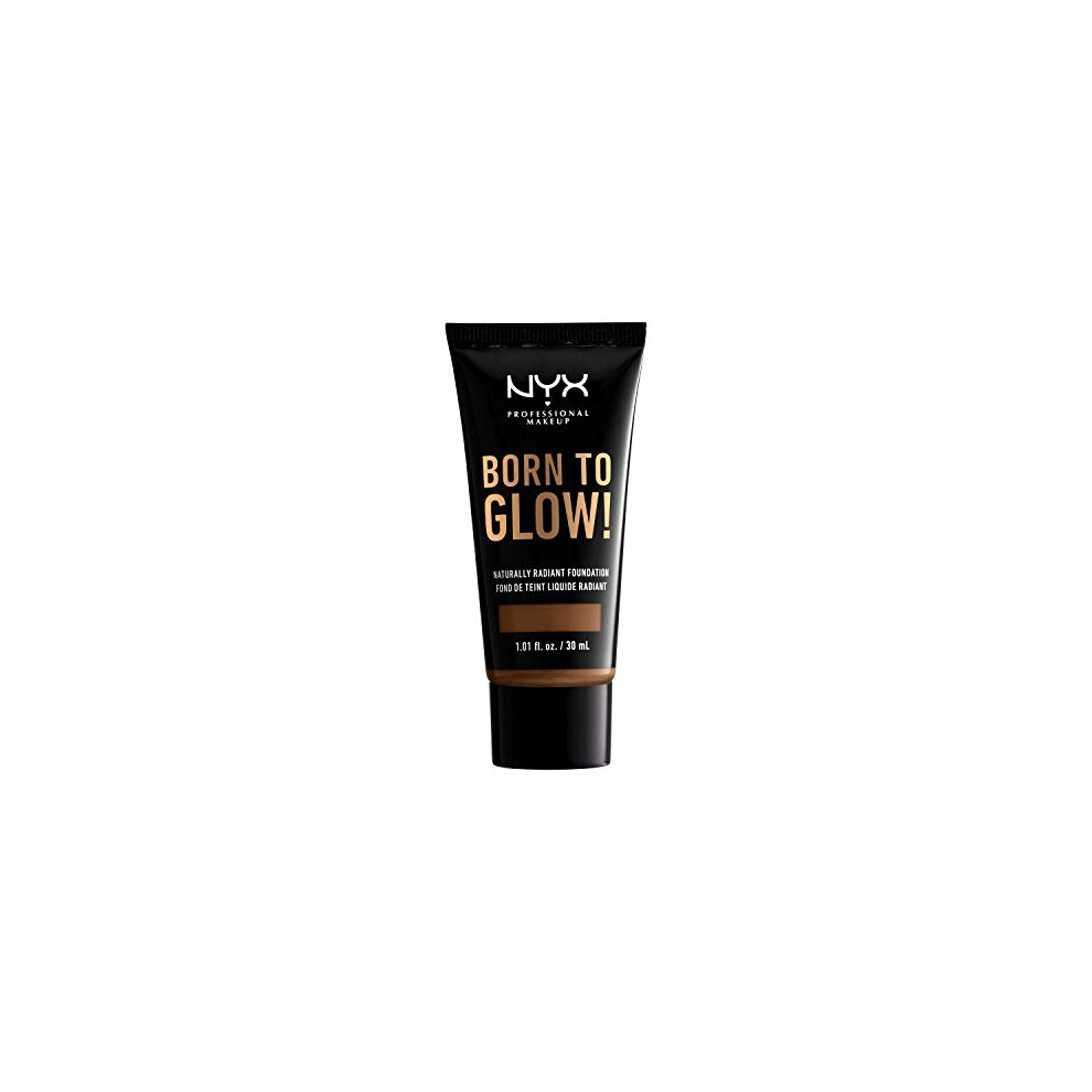 NYX PROFESSIONAL MAKEUP Born To glow Naturally Radiant Foundation  Med