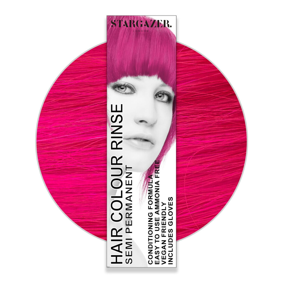 Stargazer Semi Permanent Hair color - SHOcKINg PINK - Easy to Use Hair