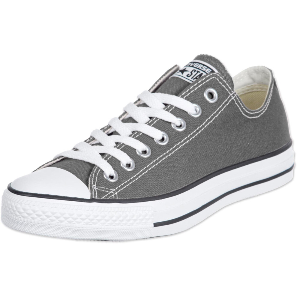 Converse Unisex Chuck Taylor All Star Low Top Charcoal Sneakers - US M