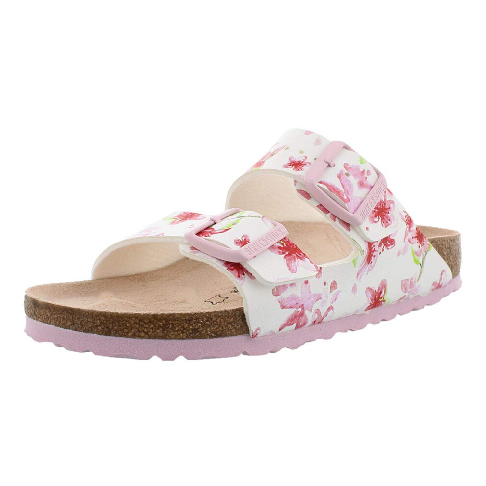 Birkenstock Womens Arizona Sandal  Blossom White Birko-Flor  Size 36 N