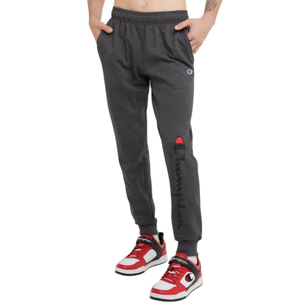 Champion Men's Joggers  Powerblend  Fleece Joggers  Sweatpants for Men