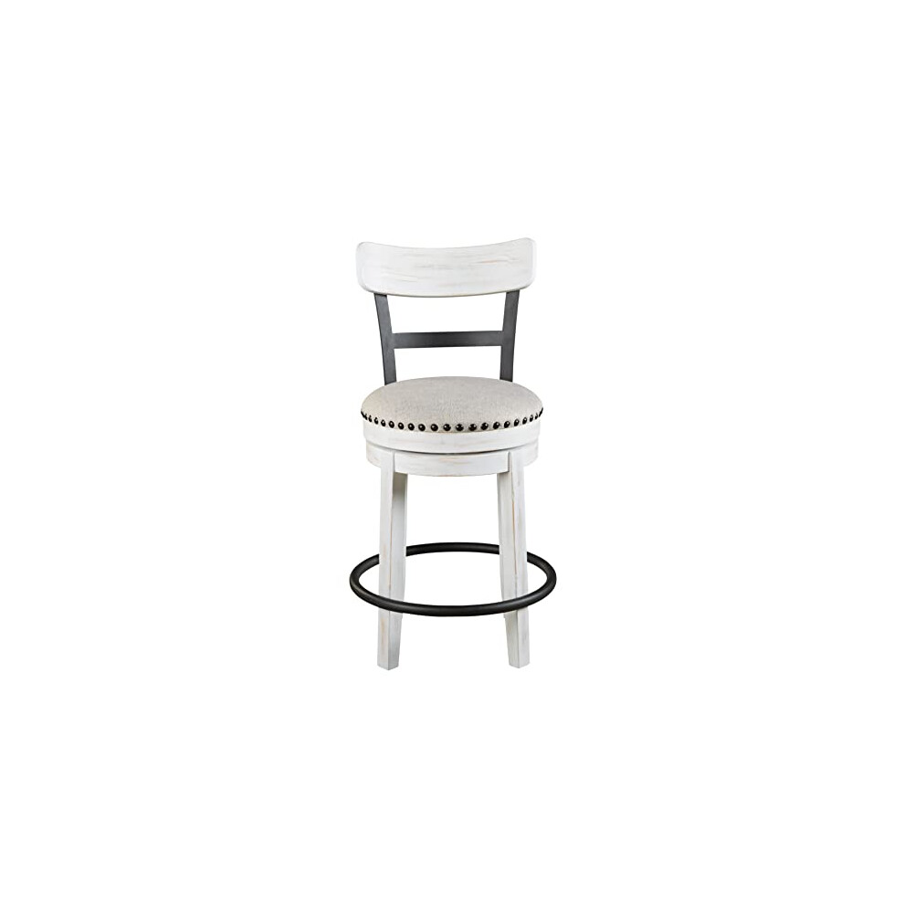 Signature Design by Ashley Valebeck 24.5"" Modern Swivel Counter Heigh