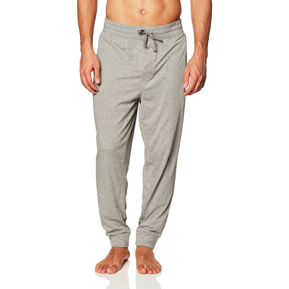 Fruit of the Loom Mens Jersey Knit Jogger Sleep Pant (1 and 2 Packs)