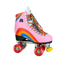 Wrotki Moxi Rainbow Rider - zabawne i modne wrotki damskie | Rσzowe Serce | Rozmiar 5