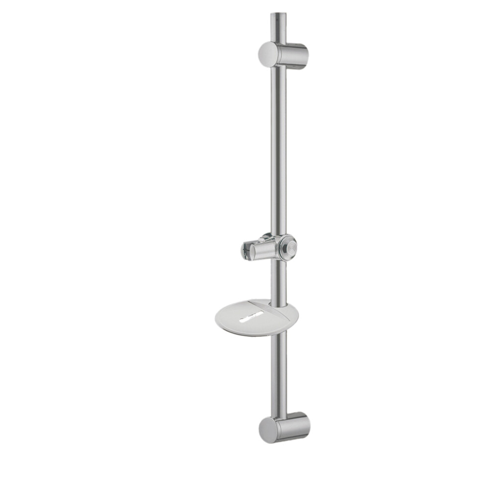 Barre Coulissante Kingston Brass KX2528SG De 24 Po Avec Porte-Savon Et Douchette Main-image