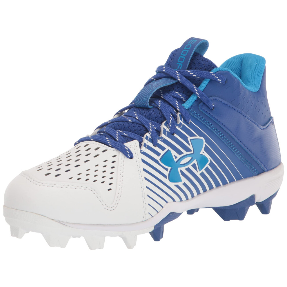 Under Armour Men's Leadoff Mid Rubber Molded Baseball Cleat Shoe  (400