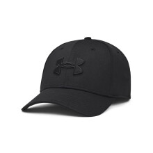 Under Armour Men's Blitzing Cap Stretch Fit, (002) Black / / Black, X-Large/XX-Large