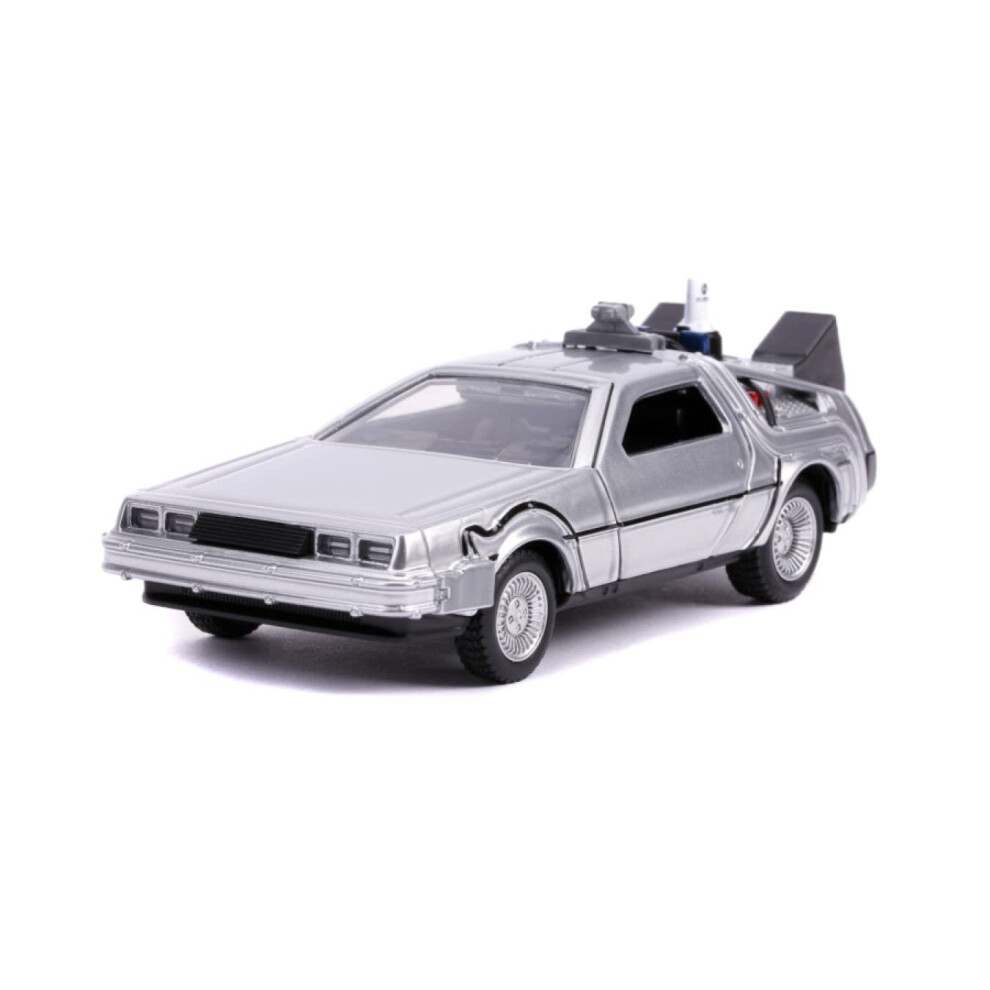 Jada Toys Back to The Future Part II 1:32 Time Machine Die-cast Car  T