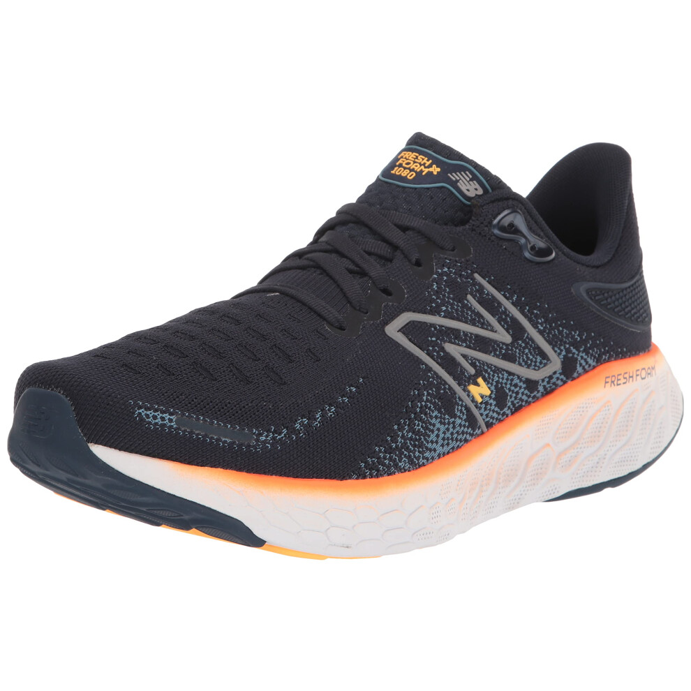 New Balance Mens Fresh Foam X 1080 V12 Running Shoe  EclipseVibrant Or