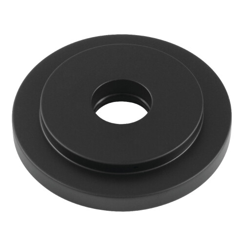 Kingston Brass Fleuro0 Manhattan Heavy Duty Round Solid Cast Brass Bruser Flange Matte sort