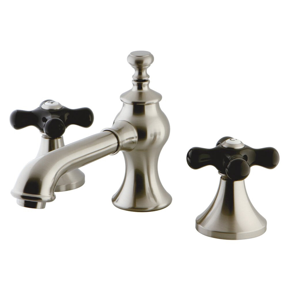 Kingston Brass Kc7068pkx Duchess Widespread Bathroom Faucet With Brass