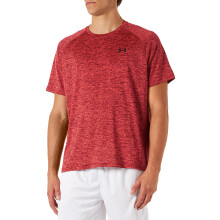 Under Armour Herrars Tech 2.0 T-shirt med kort ärm, (810) Bolt Red/Chestnut Red/Black, X-Small