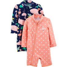 Jednodielne balenie rashguardov na zips pre batolat    od Simple Joys by Carter's