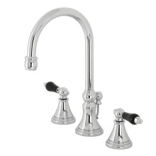Kingston Brass KS2981PKL Duchess Weit verbreiteter Badezimmerhahn mit Messing