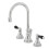 Kingston Kingston Brass KS2981PKL Duchess Rubinetto per bagno diffuso in ottone 1