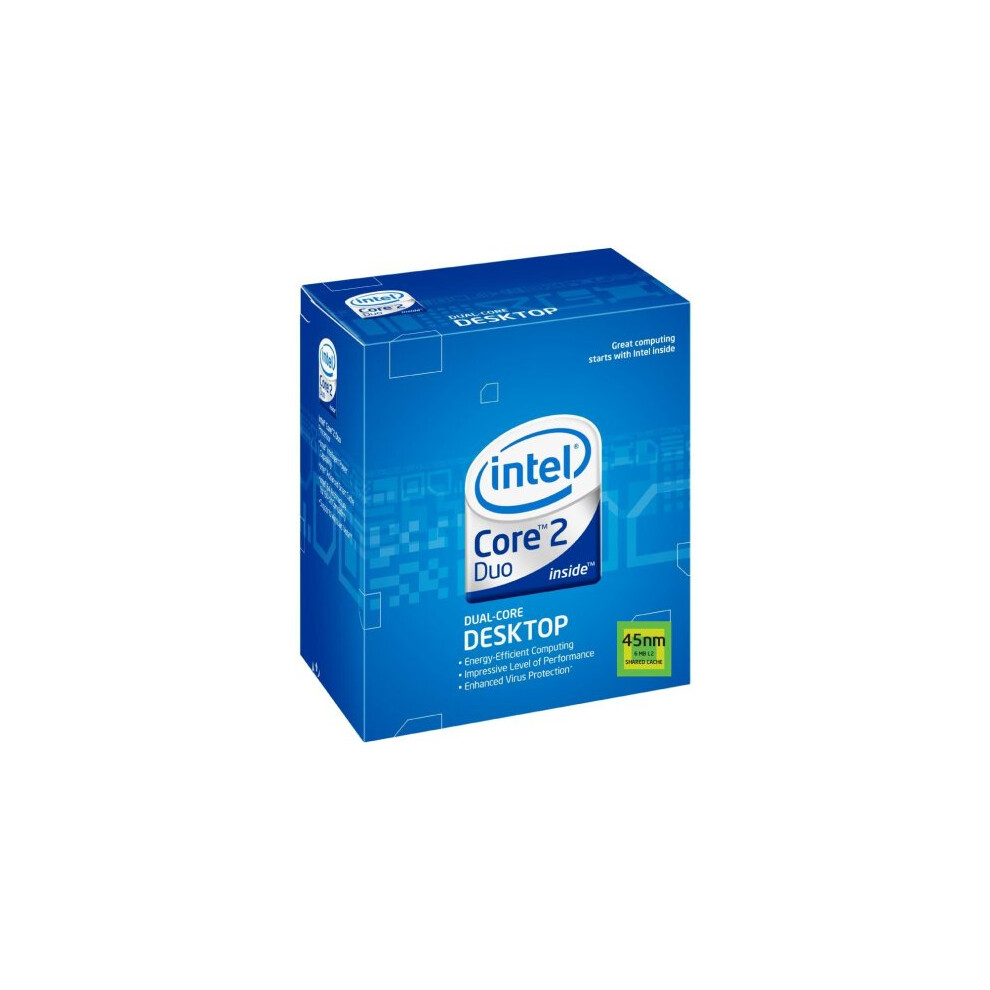 Intel Core 2 Duo Retail Boxed E7200 Processor - 2.53GHz  3MB Cache  10