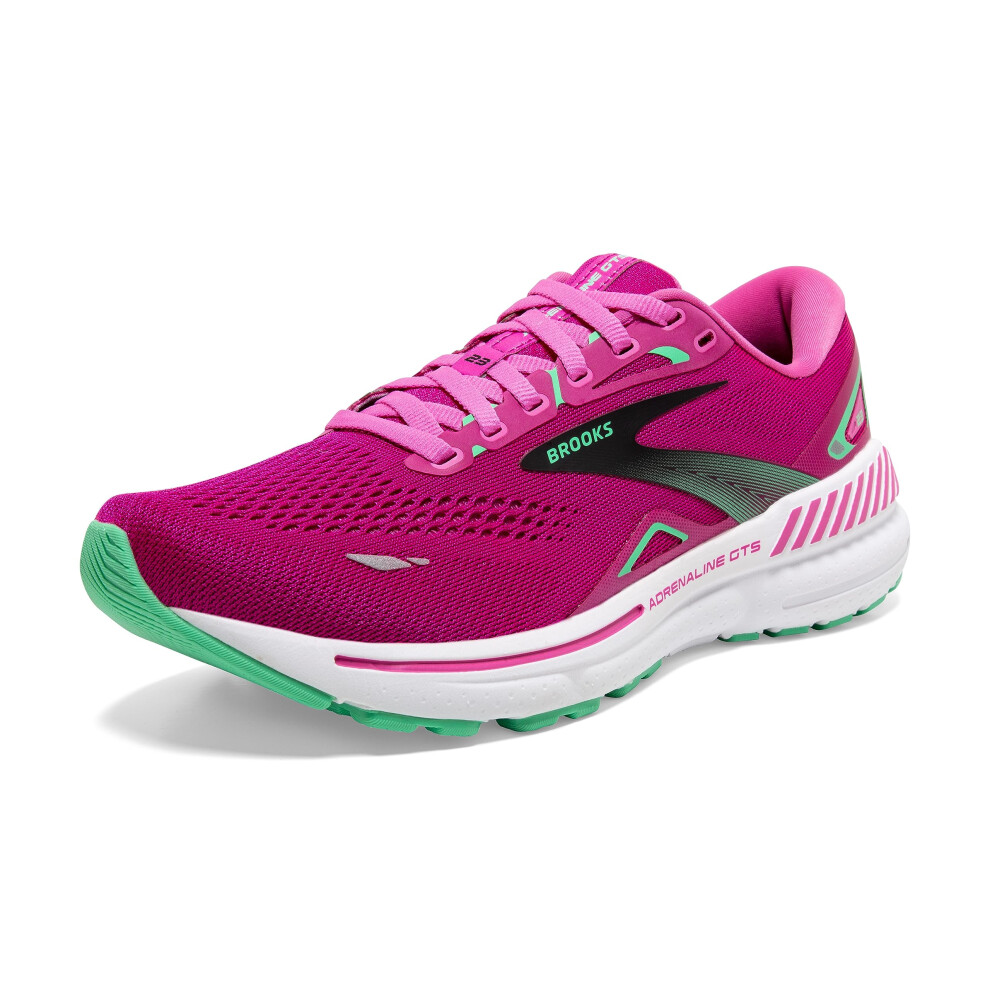 Brooks WomenAs Adrenaline gTS 23 Supportive Running Shoe - PinkFestiva