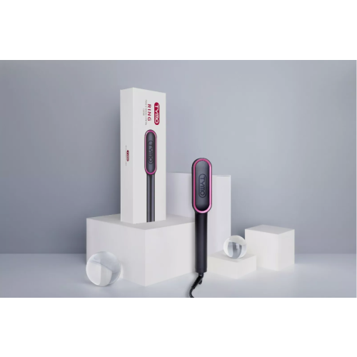 tymo TYMO Ceramic RING Curly Hair Silky Straightening Brush 1