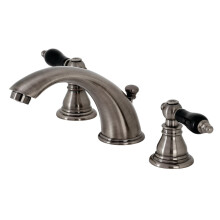 Kingston Brass KB963AKL Duchess Badrumskran med Plast Pop-Up, Svart Rostfritt