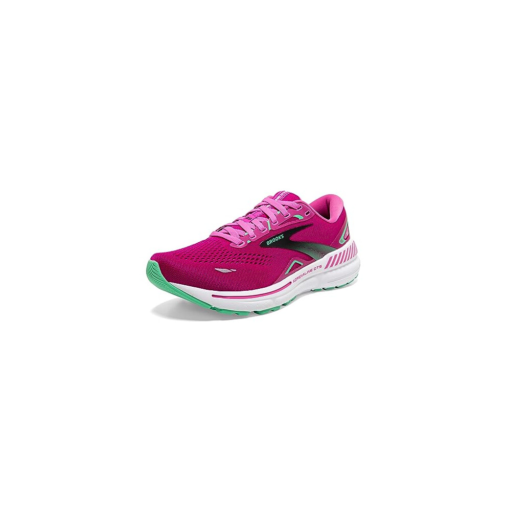 Brooks WomenAs Adrenaline gTS 23 Supportive Running Shoe - PinkFestiva